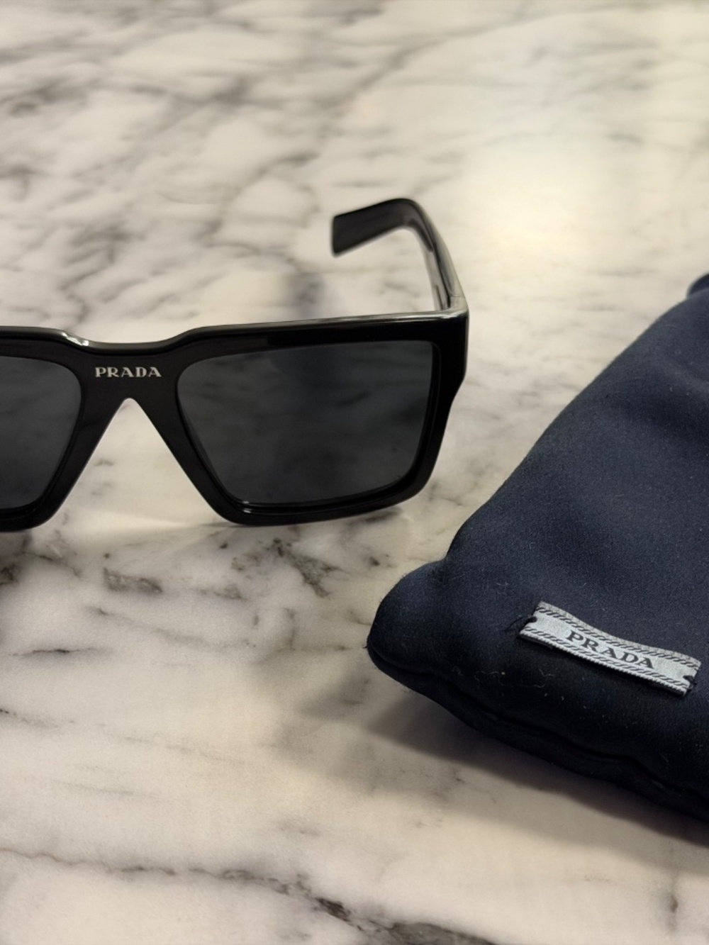 Black Prada Sunglasses **Used** - Picture 3 of 10